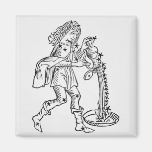 Aquarius (the Water Carrier) an illustration from Magnet