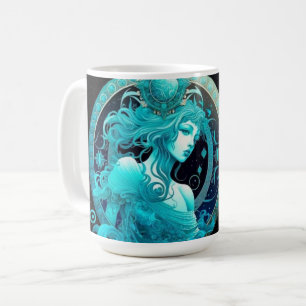 Aquarius-Themed Nutritional Value Coffee Mug