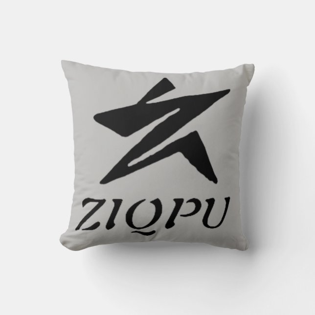  Aquarius Throw Pillow (Front)