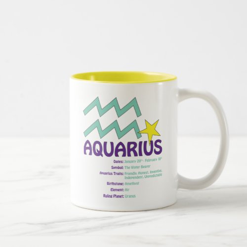 Aquarius Traits Mug