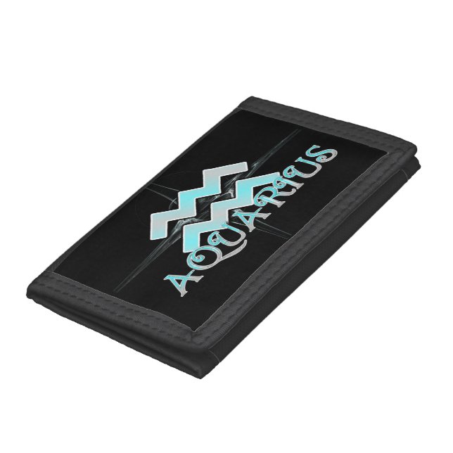 Aquarius Trifold Wallet (Bottom)