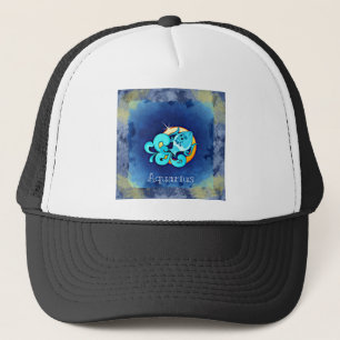 Aquarius Trucker Hat