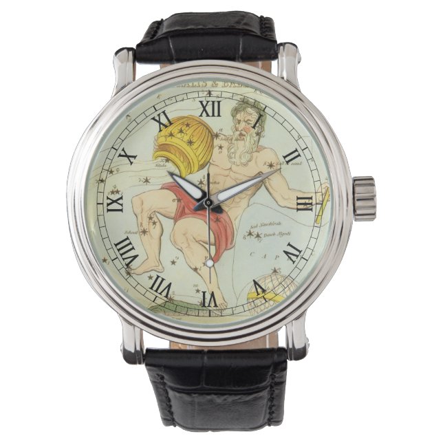Aquarius, Vintage Constellation, Urania's Mirror Watch (Front)