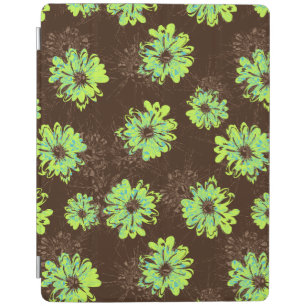 Aquarius Vintage Psychedelic Floral iPad Smart Cover