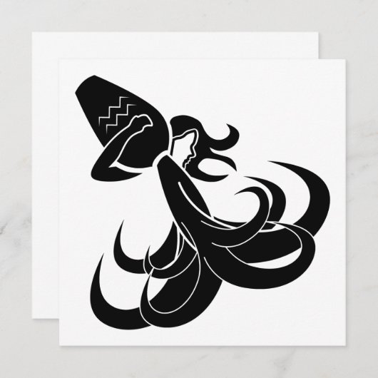 aquarius water bearer astrology horoscope zodiac (Front/Back)