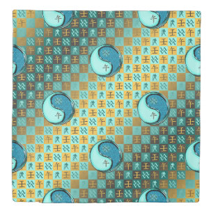 Aquarius & Water Horse Duvet Cover