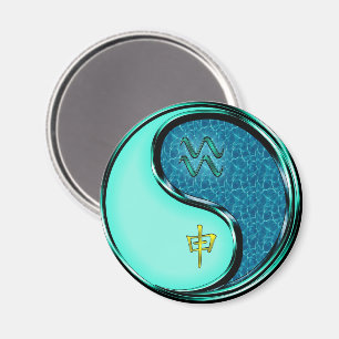Aquarius & Water Monkey Magnet