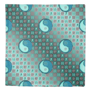 Aquarius & Water Rabbit Duvet Cover