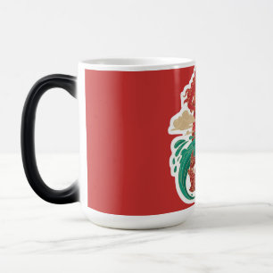 Aquarius Zodiac Artistic Symbol T-Shirt - Custom Color Morph Mug