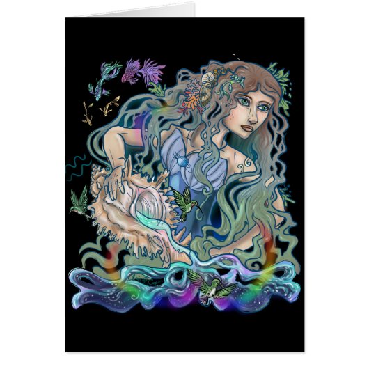 Aquarius Zodiac Cards (Front)