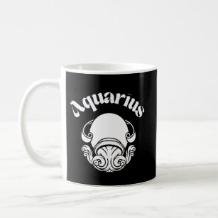 Aquarius Zodiac Sign Astrological Coffee Mug