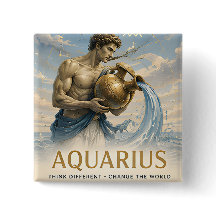 Aquarius Zodiac Sign Birthday Astrology Gift