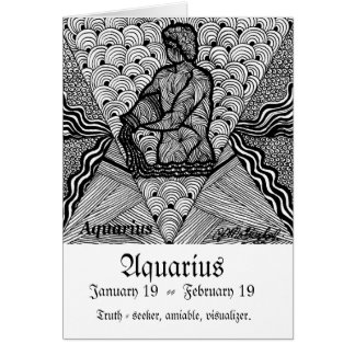 Aquarius (Zodiac sign) Cards