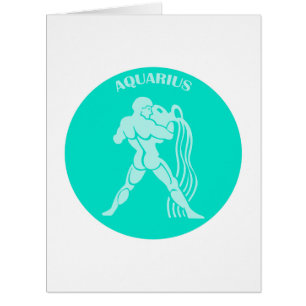 Aquarius, Zodiac Sign, Horoscope, Astrology Cards