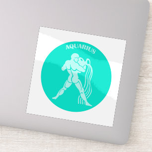 Aquarius, Zodiac Sign, Horoscope, Astrology Sticker