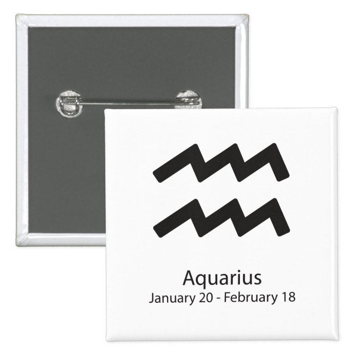 Aquarius Zodiac Sign January 20   February 18 Button
