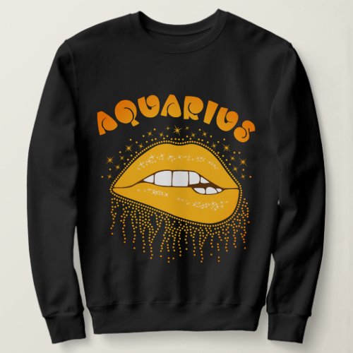 Aquarius Zodiac Sign Sweatshirt