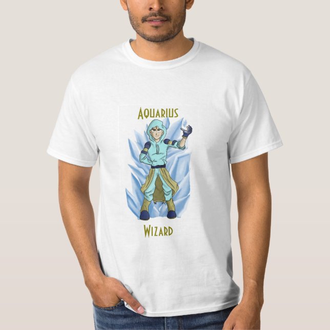 Aquarius Zodiac sign T-Shirt (Front)
