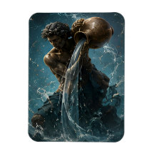 Aquarius Zodiac Water Bearer Astrology Symbol