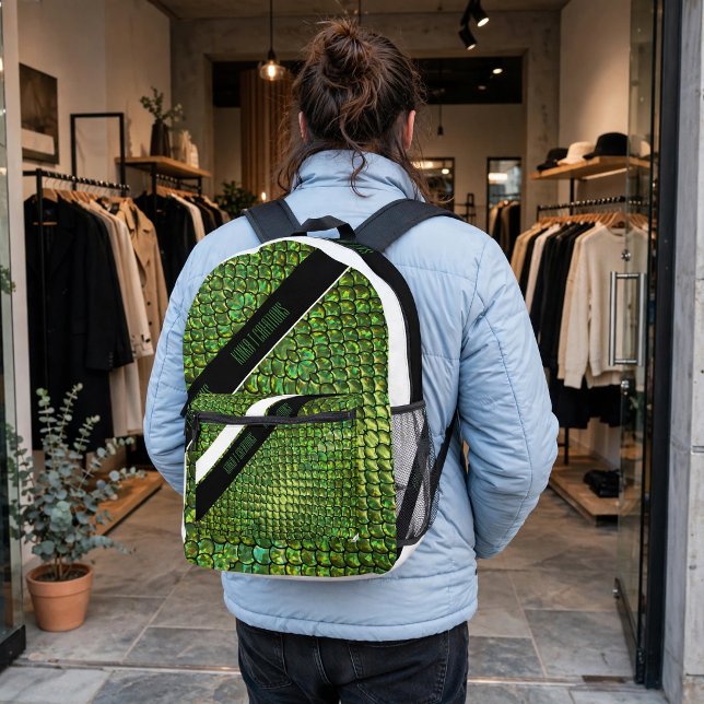 AquaScales  Printed Backpack (Creator Uploaded)