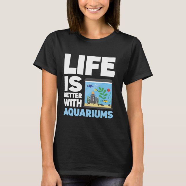 Aquascaper Aquascaping Aquarium T-Shirt (Front)