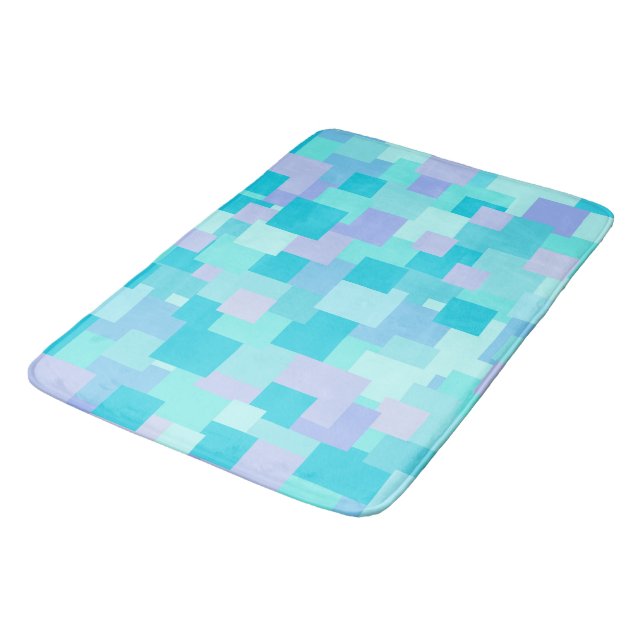 Aquasquare Cubed Bathroom Mat (Angled)