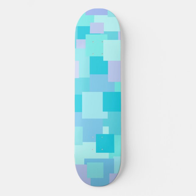 Aquasquare Cubed Skateboard Deck (Front)