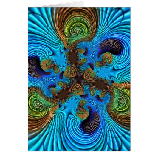 AquaSwirls Card (Front)