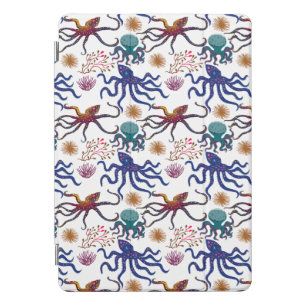 Aquatic animals pattern ocean underwater life 27 iPad pro cover