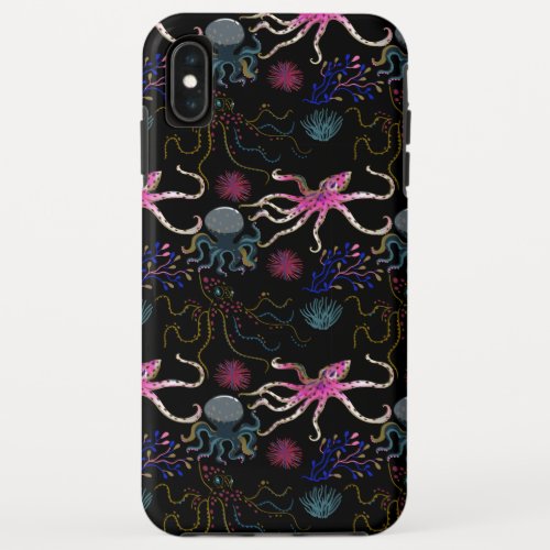 Aquatic animals pattern  ocean underwater life 28 iPhone XS max case