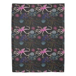 Aquatic animals pattern   ocean underwater life 28 duvet cover