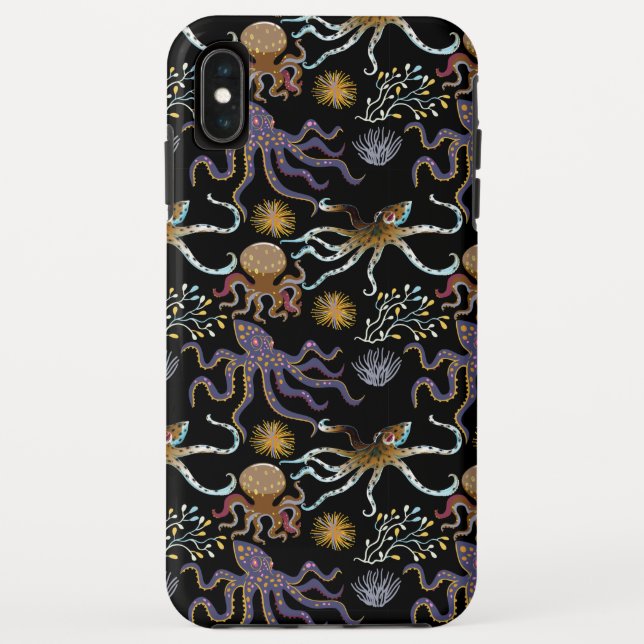 Aquatic animals pattern | ocean underwater life 29 Case-Mate iPhone case (Back)