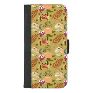 Aquatic animals pattern ocean underwater life 31 iPhone 8/7 plus wallet case