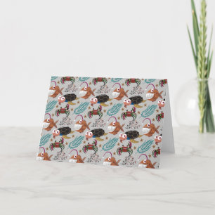 Aquatic animals pattern ocean underwater life 37 card