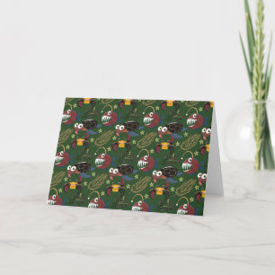 Aquatic animals pattern ocean underwater life 38 card