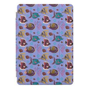 Aquatic animals pattern   ocean underwater life 8 iPad pro cover