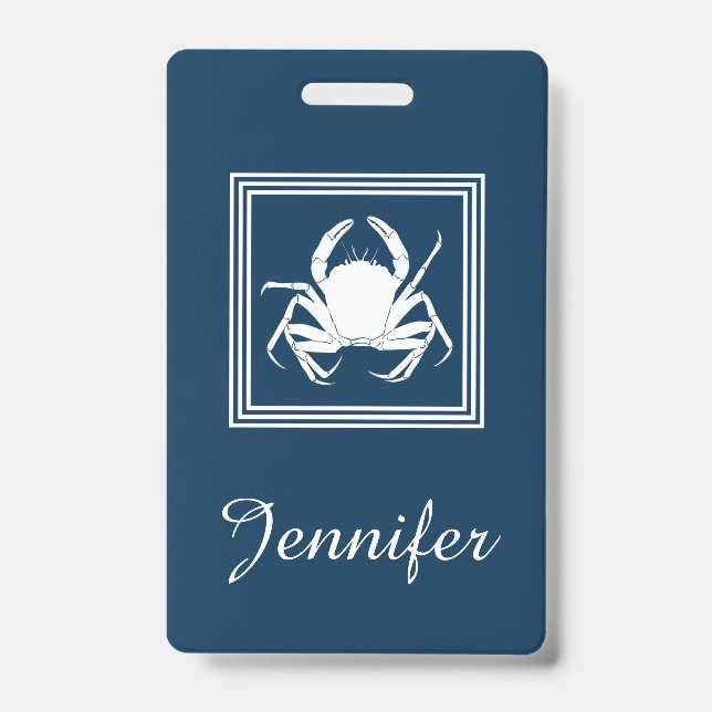 Aquatic design badge (Front)