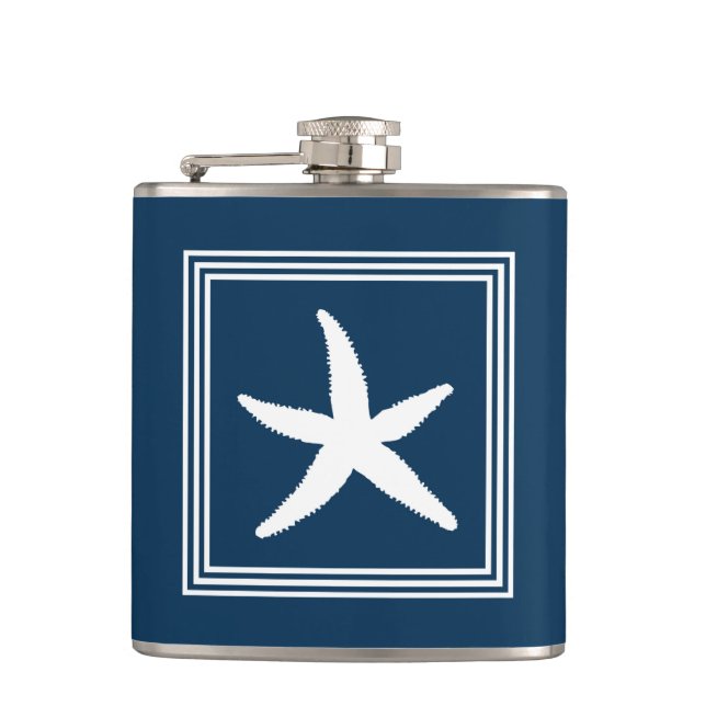 Aquatic design flask (Front)