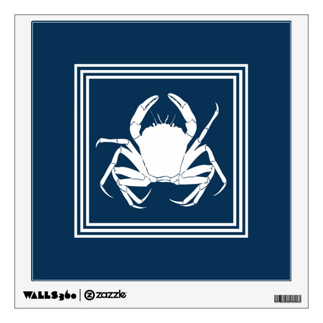 Aquatic design wall sticker (Front)