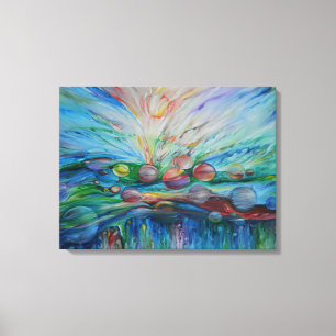 Aquatic Dream on canvas