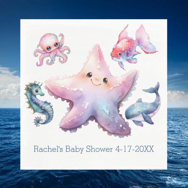 Aquatic Friends Napkins (Creator Uploaded)