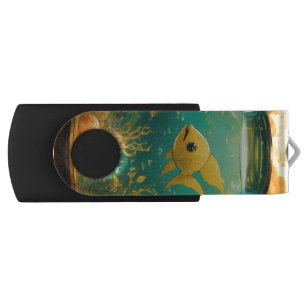"Aquatic Memory Capsule" Flash Drive