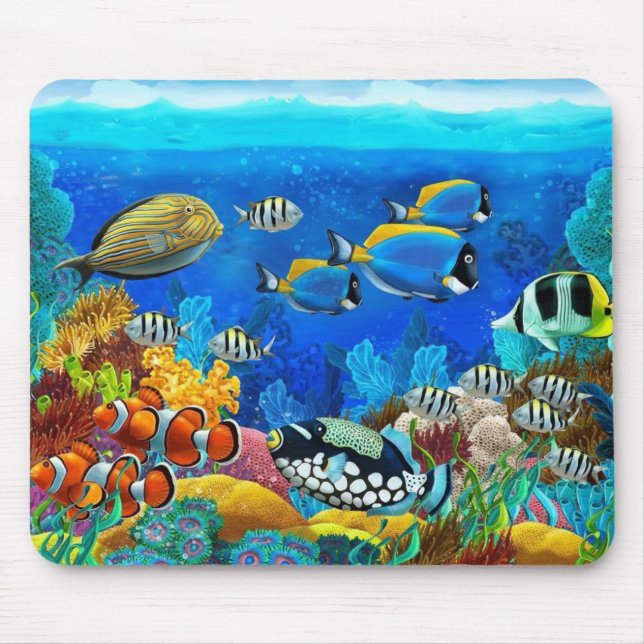 Aquatic mouse pad (Front)
