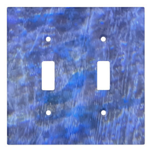 Aquatic Rock Pattern Light Switch Cover