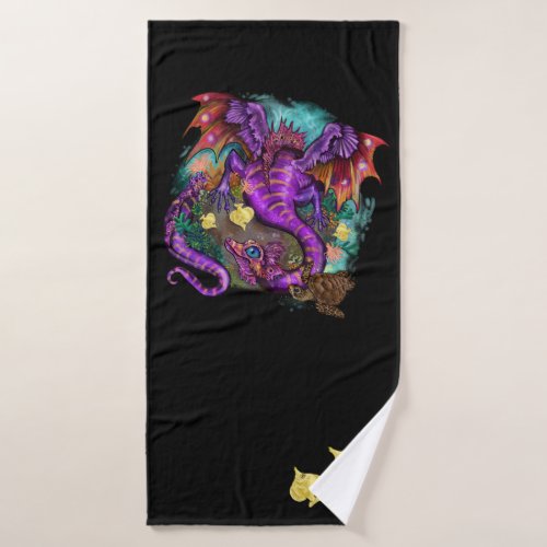 Aquatic Sea Dragon Bath Towel Set