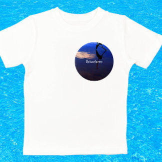 Aquatic Silhouette Cloud Button