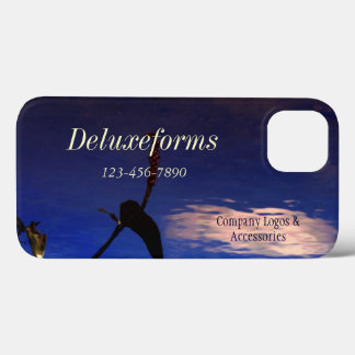 Aquatic Silhouette Cloud iPhone 13 Case