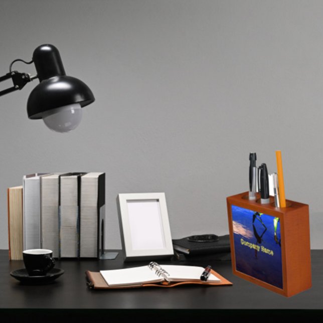 Aquatic Silhouette Cloud Desk Organizer (Creator Uploaded)