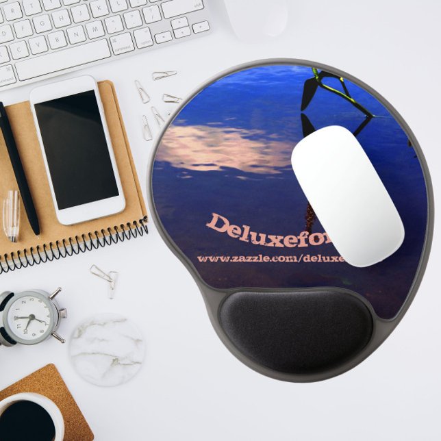 Aquatic Silhouette Cloud Gel Mouse Pad (Creator Uploaded)