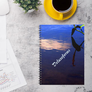 Aquatic Silhouette Cloud Notebook